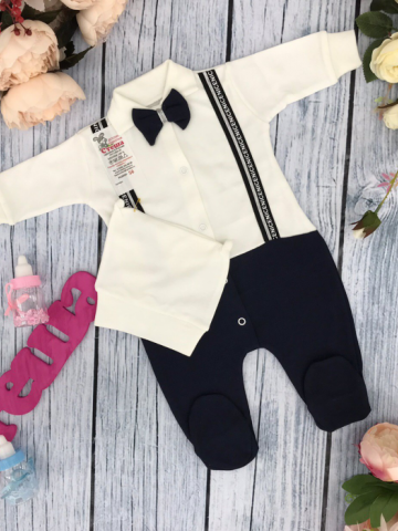 Купить оптом 207. Комбинезон ясельный с шапкой,100% хлопок интерлок в Всеволожске