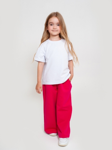 324-Б. Футболка детская, белая, хлопок 95% кулирка, 5% лайкра, размеры 86,92,98,104,110,116