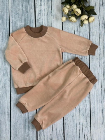 Купить оптом 343. Костюм ясельный, 80% хлопок, 20% ПЭ 80-86-92 в Всеволожске